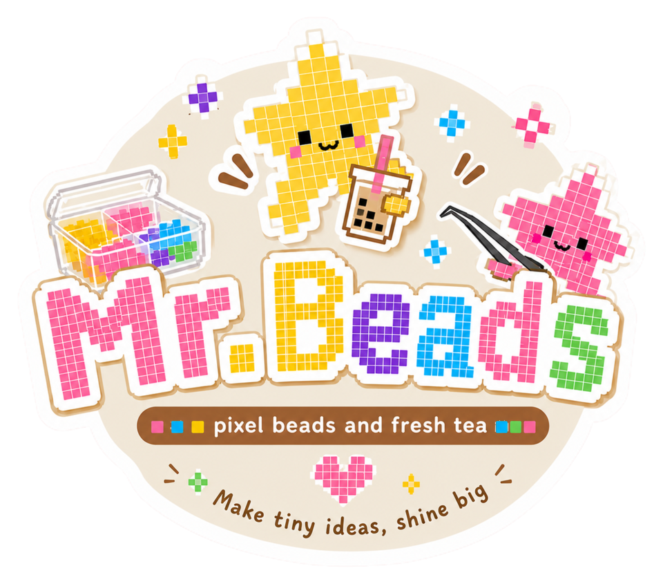 MrBeads — pixel beads and fresh tea